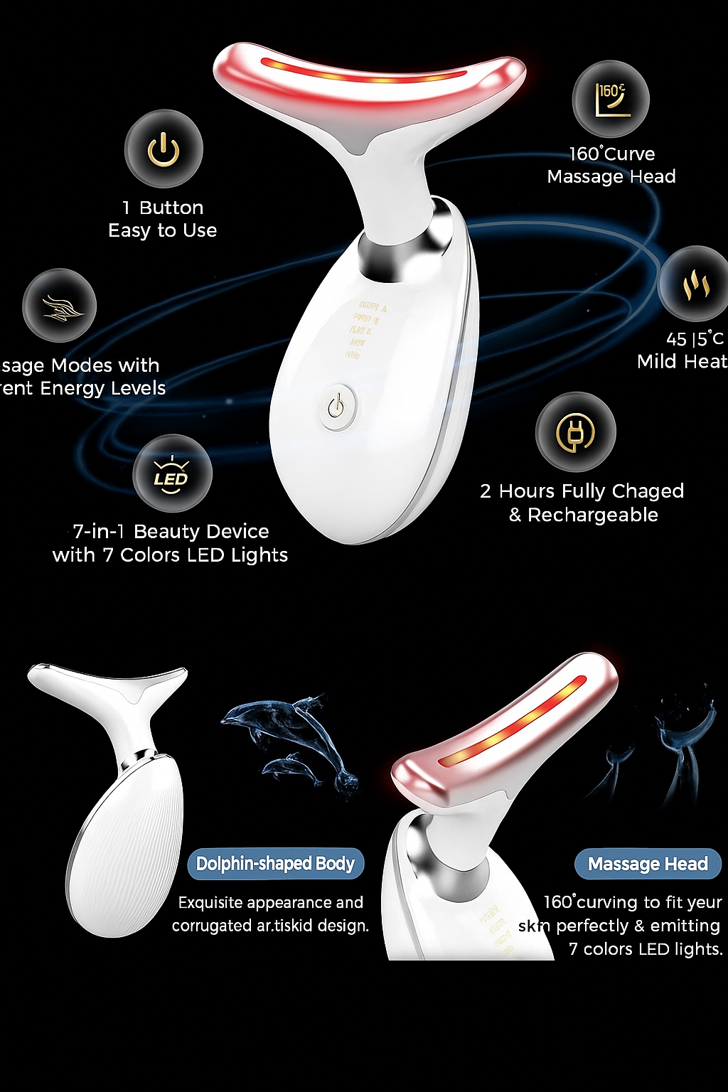 Multifunctional Facial Skin Care Tool