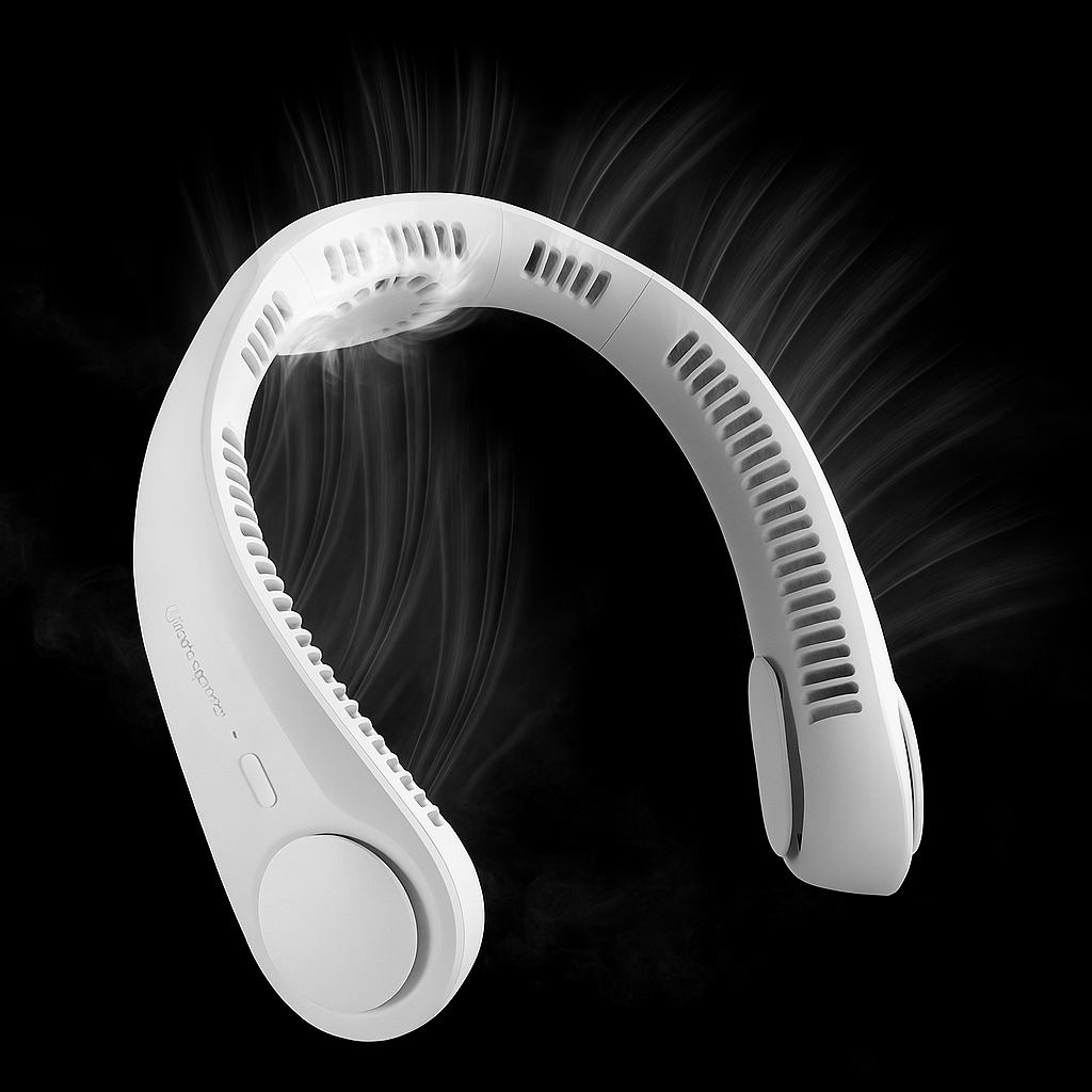 Portable Bladeless Hanging Rechargeable Neck Fan