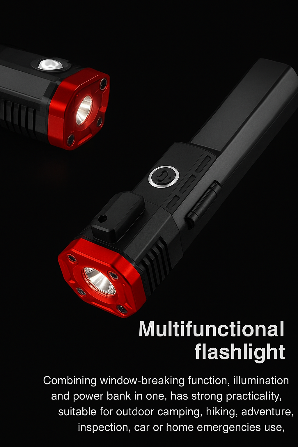 Portable Rechargeable Torch LED Flashlight