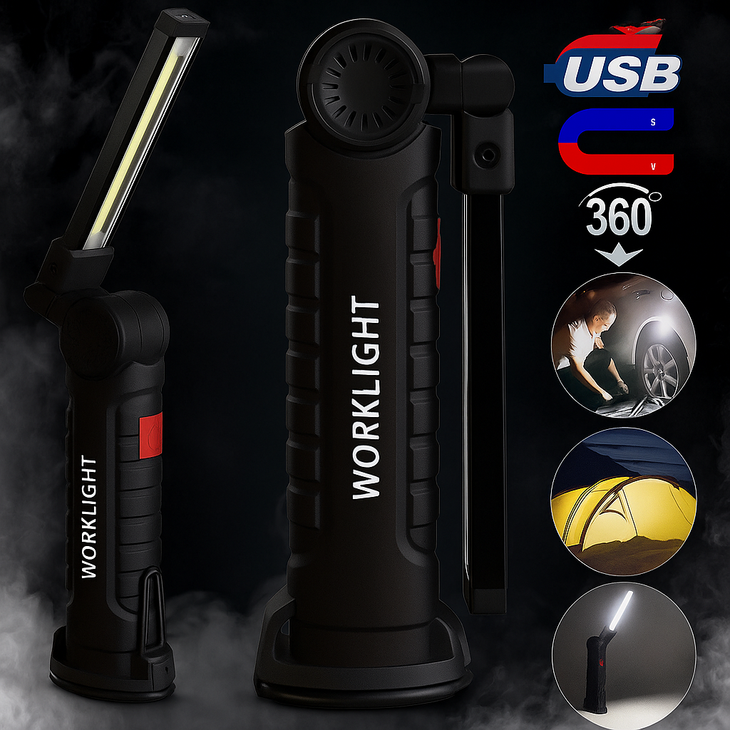LED Work Light with Magnetic Base