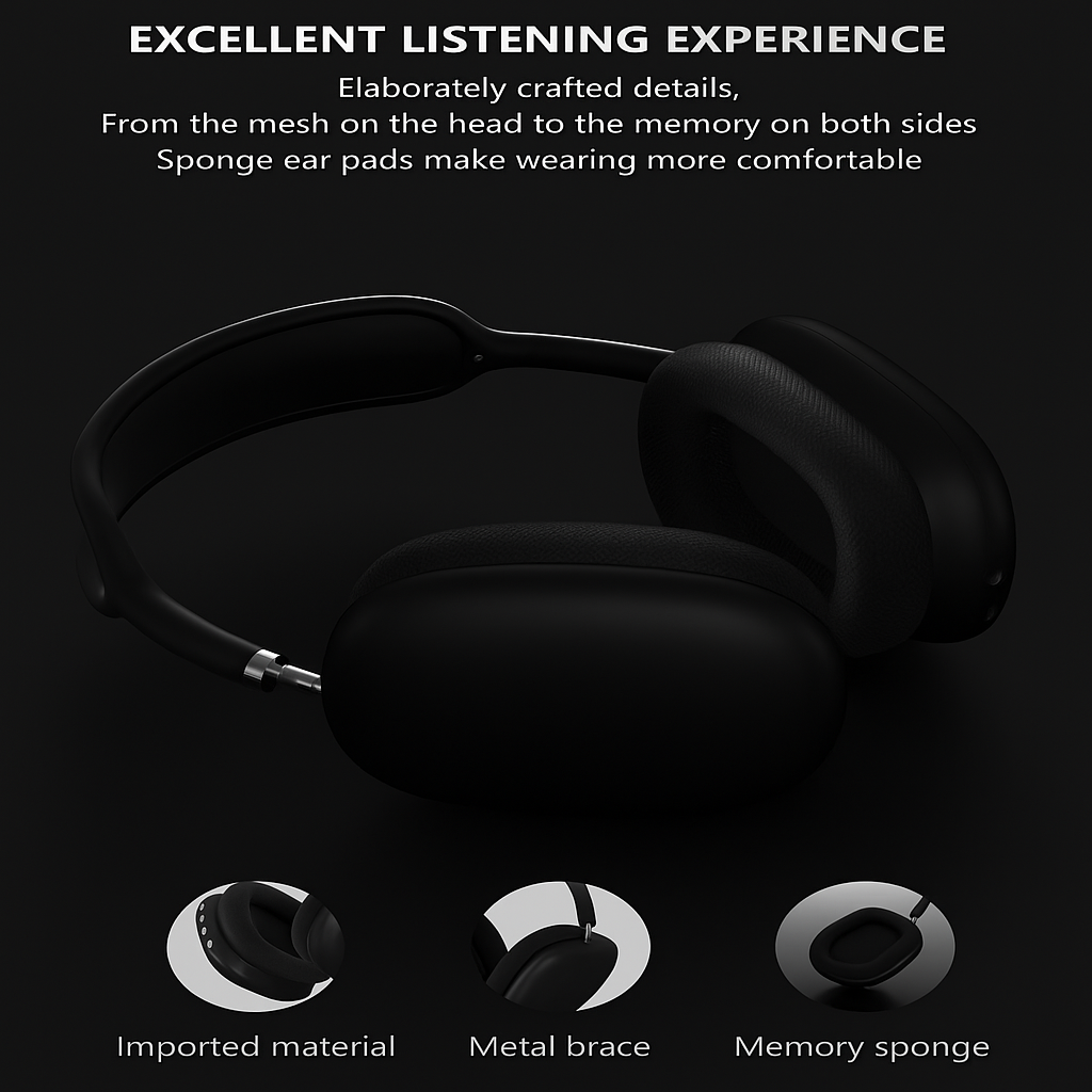 Ear Headphones, Wireless Bluetooth